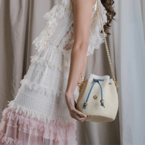 Canasto Valentina Palma Azul